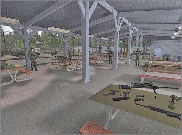 Podchodząc do każdego z nauczycieli możesz się dowiedzieć czegoś na temat profesji, którą reprezentują - SF AVWID | Trening Komandosa | Americas Army Special Forces - Americas Army: Special Forces - poradnik do gry