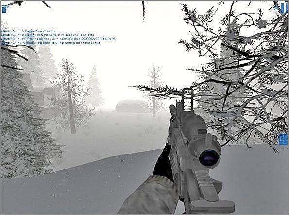 Bardzo często za tym skalnym bunkrem chowa się obrońca, czekający aż się wysuniesz na otwartą przestrzeń, żeby mógł Cię zestrzelić - Assault (1) | SF Arctic | Americas Army Special Forces - Americas Army: Special Forces - poradnik do gry