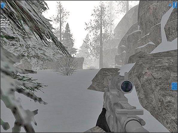 Gdy twoi koledzy z drużyny stracą pozycje na prawej stronie mapy, wyjdź ze strykera i zajmij dogodną miejscówkę - Defense (2) | SF Arctic | Americas Army Special Forces - Americas Army: Special Forces - poradnik do gry