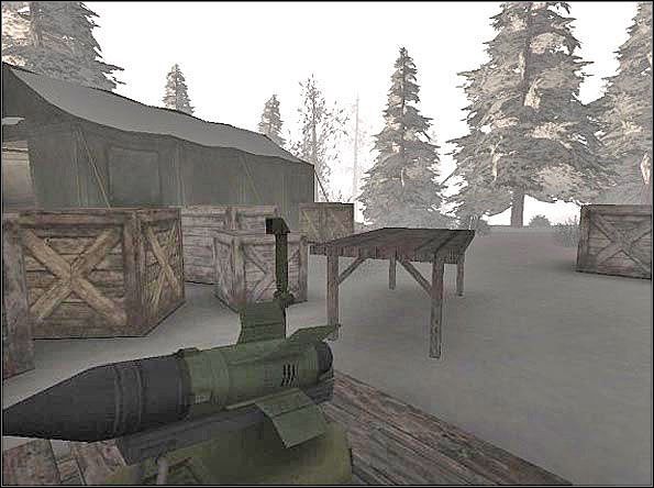 Jeden z dwóch celów misji - rakieta typu ziemia - powietrze - Informacje | SF Taiga | Americas Army Special Forces - Americas Army: Special Forces - poradnik do gry