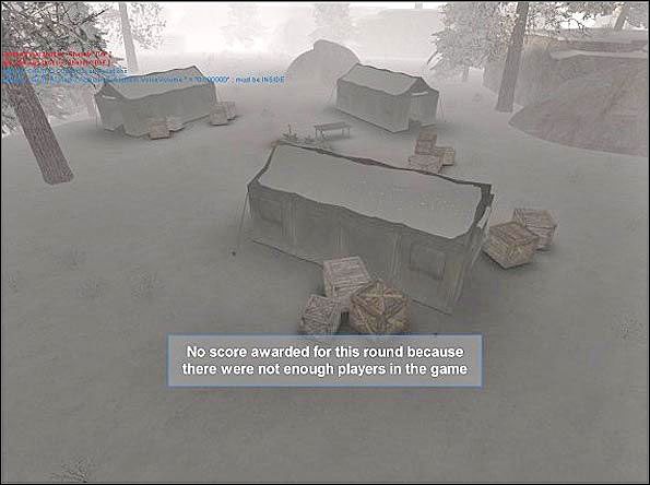 Jak widać na screenie, w samym obozie nie ma wiele miejscówek do ukrycia się przy ataku - Assault (2) | SF Taiga | Americas Army Special Forces - Americas Army: Special Forces - poradnik do gry