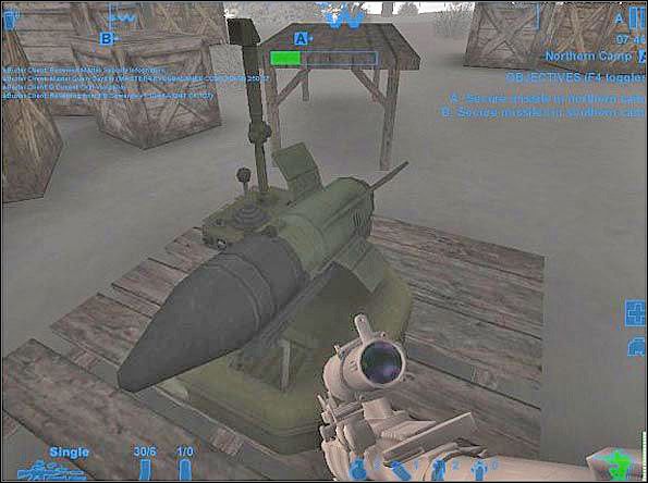 Cel misji wykonujemy podchodząc do niego i naciskając klawisz use; usłyszymy wtedy pstrykanie aparatu fotograficznego - Assault (2) | SF Taiga | Americas Army Special Forces - Americas Army: Special Forces - poradnik do gry