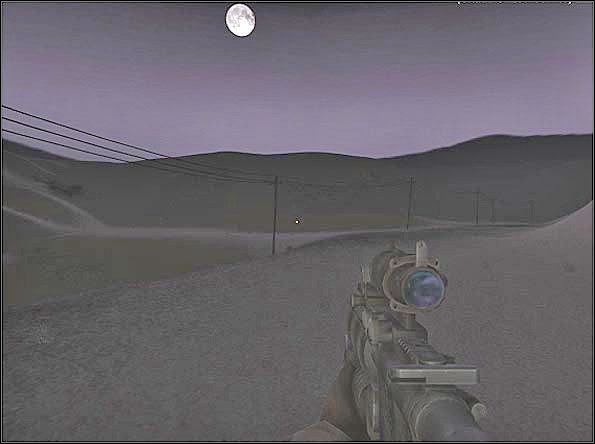 Przed Tobą wzniesienie prowadzące na górną płaszczyznę pustyni - Assault (2) | SF Recon | Americas Army Special Forces - Americas Army: Special Forces - poradnik do gry