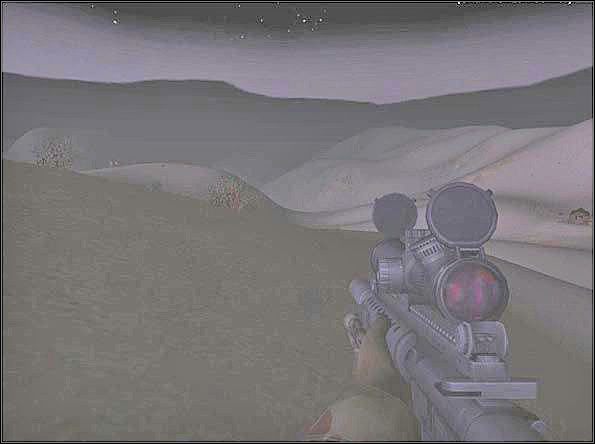 Daleko przez Tobą znajduje się górka, na którą bardzo często wspinają się obrońcy - Defense | SF Recon | Americas Army Special Forces - Americas Army: Special Forces - poradnik do gry