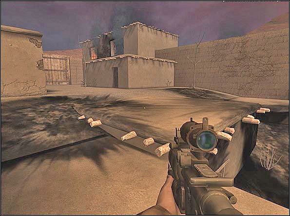 Miejsce startu drużyny atakującej - Assault (1) | SF Village | Americas Army Special Forces - Americas Army: Special Forces - poradnik do gry