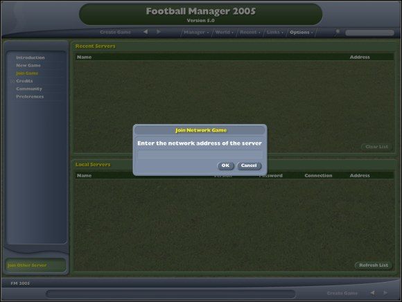 Gra wieloosobowa jest tym, co tygryski lubią najbardziej :) - Gra sieciowa - Informacje ogólne - Football Manager 2005 - poradnik do gry