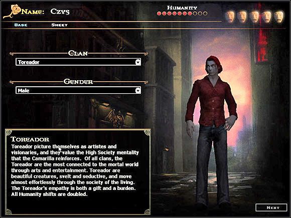 Jak w każdym RPG, odpowiednie dostosowanie cech bohatera do preferowanego stylu gry to podstawa - [Kreacja postaci] Umiejętności w Vampire The Masquerade Bloodlines - Vampire The Masquerade: Bloodlines - poradnik do gry