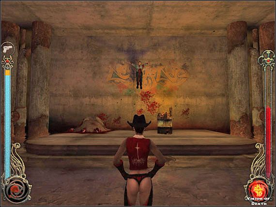 Widok wyprutych flaków, to dla wampirów chleb powszedni. - Downtown - 03 | Vampire The Masquerade Bloodlines - Vampire The Masquerade: Bloodlines - poradnik do gry