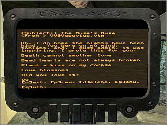 Mail od słodkiej VV. - Hollywood - 03 | Vampire The Masquerade Bloodlines - Vampire The Masquerade: Bloodlines - poradnik do gry