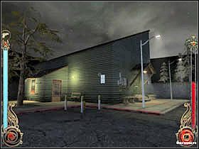 Wejdź do zielonego budynku i wyjedź kolejką na górę - Decyzje i zdrajcy - 01 | Vampire The Masquerade Bloodlines - Vampire The Masquerade: Bloodlines - poradnik do gry