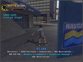8 - Los Angeles (4) | Mapy z gapami | Tony Hawks Underground 2 - Tony Hawks Underground 2: World Destruction Tour - poradnik do gry