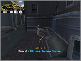 7 - New Orleans (2) | Mapy z gapami | Tony Hawks Underground 2 - Tony Hawks Underground 2: World Destruction Tour - poradnik do gry