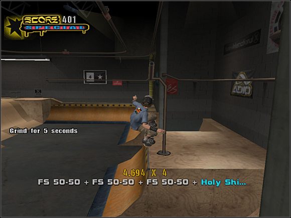 5 - Training (2) | Mapy z gapami | Tony Hawks Underground 2 World Destruction Tour - Tony Hawks Underground 2: World Destruction Tour - poradnik do gry