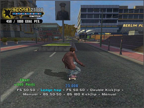 14 - Berlin (2) | Story Mode | Tony Hawks Underground 2 World Destruction Tour - Tony Hawks Underground 2: World Destruction Tour - poradnik do gry