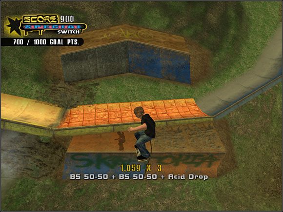 21 - Skatopia Etap I (4) | Story Mode | Tony Hawks Underground 2 - Tony Hawks Underground 2: World Destruction Tour - poradnik do gry
