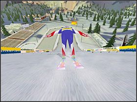 Faza 5: Pora na lądowanie - Skok - sterowanie, porady | Skoki narciarskie 2005 - Skoki narciarskie 2005 - poradnik do gry