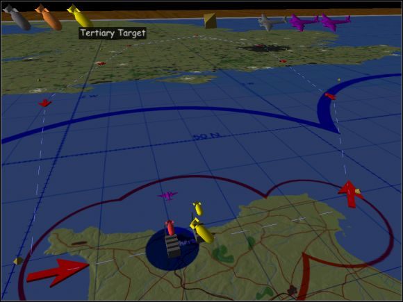 Ustalaj zawsze kilka celów. Nigdy nie wiadomo gdzie będą najlepsze warunki pogodowe. - Przed operacją - Teoria - B-17 Flying Fortress II: The Mighty 8th - poradnik do gry