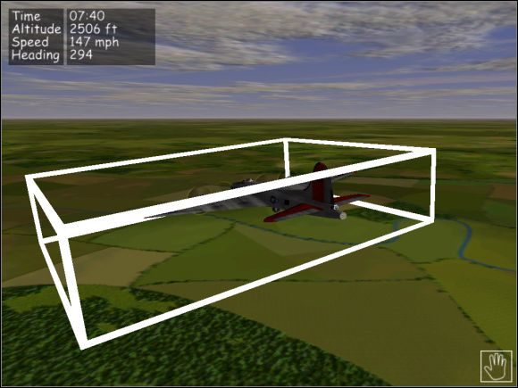 Dzięki tej pomocy nigdy nie zboczysz z prawidłowej trasy. - Lot - Teoria - B-17 Flying Fortress II: The Mighty 8th - poradnik do gry