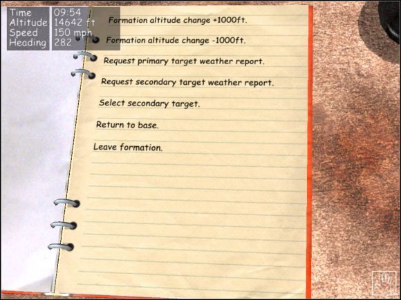 Po otrzymaniu informacji o złej pogodzie nad celem lepiej wybrać inny nad którym warunki meteorologiczne są lepsze. - Radiooperator - Teoria - B-17 Flying Fortress II: The Mighty 8th - poradnik do gry