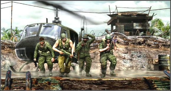 Pierwsza misja to właściwie trening, który wprowadza Was w realia 1968 roku - Misja 1 Ghost Town [01] - Conflict: Vietnam - poradnik do gry