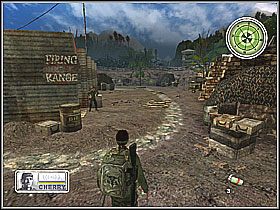 Jest to pierwsza dłuższa wędrówka, jednak co chwilę spotykamy tabliczki upewniające nas, w którym kierunku należy iść - Misja 1 Ghost Town [02] - Conflict: Vietnam - poradnik do gry
