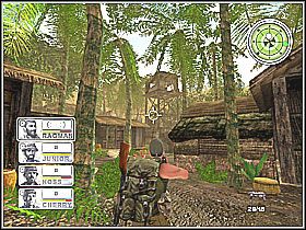 Po otwarciu drzwi ukazuje się Wam wioska - Misja 2 Rumble In The Jungle [02] - Conflict: Vietnam - poradnik do gry
