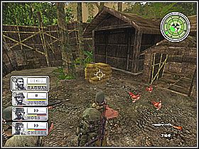 Niektóre zakrywają skrzynie, które trzeba zniszczyć strzelając w nie - Misja 2 Rumble In The Jungle [02] - Conflict: Vietnam - poradnik do gry