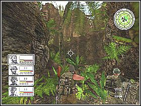 Po rozbrojeniu jej śmiało możemy iść dalej - Misja 2 Rumble In The Jungle [03] - Conflict: Vietnam - poradnik do gry