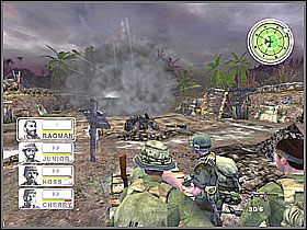 Wychodzimy na teren, gdzie w pierwszej misji mieliśmy trening grupowy - Misja 3 Tet Offensive [01] - Conflict: Vietnam - poradnik do gry