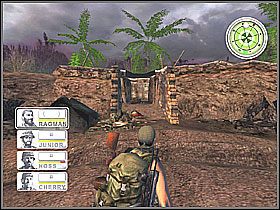 Gdy miejsce zostanie oznaczone, od razu należy jak najszybciej się odsunąć, gdyż inaczej sami możemy odczuć siłę ognia pochodzącą z helikoptera - Misja 3 Tet Offensive [03] - Conflict: Vietnam - poradnik do gry