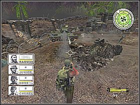 Ostatnim celem tej misji jest zniszczenie czołgu, który wdarł się do bazy - Misja 3 Tet Offensive [03] - Conflict: Vietnam - poradnik do gry