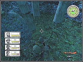 Wreszcie docieramy do żywego żołnierza, którego mieliśmy odnaleźć - Misja 4 Bad Moon [02] - Conflict: Vietnam - poradnik do gry