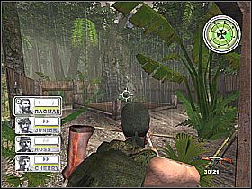 Wychodząc przez te drzwi niszczymy ostatnie działo i idziemy dalej - Misja 5 Hill-933 [03] - Conflict: Vietnam - poradnik do gry