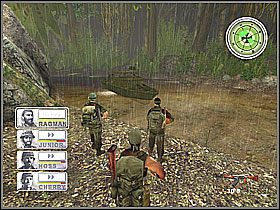 Wreszcie docieramy do rzeki, przypływa łódź - Misja 6 Into The Fire [04] - Conflict: Vietnam - poradnik do gry