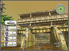 Płynąc dalej kanałem dopływamy do większych zabudowań - Misja 7 Charlie's Point [02] - Conflict: Vietnam - poradnik do gry