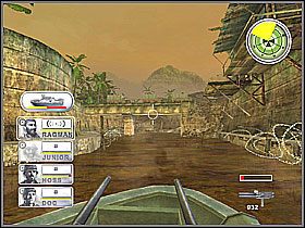 Również tutaj pełno wroga i po chwili drugi konwój do zniszczenia - Misja 7 Charlie's Point [02] - Conflict: Vietnam - poradnik do gry