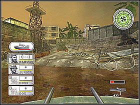 Warto uważać na tyły, gdyż również jesteśmy od tej strony cały czas atakowani podczas tej misji - Misja 7 Charlie's Point [03] - Conflict: Vietnam - poradnik do gry