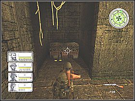 Wchodzimy do budynku niszcząc przedostatnią skrzynię - Misja 8 The Sacred Statue [03] - Conflict: Vietnam - poradnik do gry