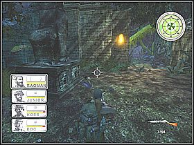 Uważnie przechodząc ratujemy ostatniego więźnia - Misja 8 The Sacred Statue [04] - Conflict: Vietnam - poradnik do gry