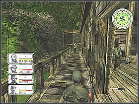 Z tego okna możemy zabić wroga, jednak nie polecam tego - Misja 10 Russian Roulette [01] - Conflict: Vietnam - poradnik do gry