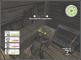 W niej oprócz amunicji i broni jest klucz do jednej z cel więziennych - Misja 10 Russian Roulette [02] - Conflict: Vietnam - poradnik do gry