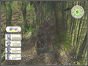 Po chwili jazdy z polany po lewej stronie zostajemy ostrzelani - Misja 10 Russian Roulette [03] - Conflict: Vietnam - poradnik do gry