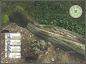 Na zakręcie znajduje się kilka min, które musimy rozbroić - Misja 10 Russian Roulette [03] - Conflict: Vietnam - poradnik do gry