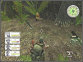 Po chwili kończy się możliwość jazdy autem, gdyż drogę zagradzają kamienie - Misja 10 Russian Roulette [04] - Conflict: Vietnam - poradnik do gry