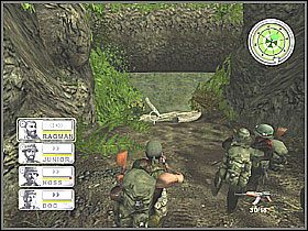 Idąc dalej czeka nas trochę walki - Misja 10 Russian Roulette [04] - Conflict: Vietnam - poradnik do gry