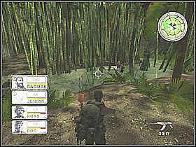 Tutaj po chwili wspólnej walki kończy się misja - Misja 10 Russian Roulette [04] - Conflict: Vietnam - poradnik do gry