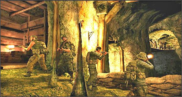 Ciekawa misja, pomimo iż większość czasu spędzimy w tunelach - Misja 11 Tunnel Rats [01] - Conflict: Vietnam - poradnik do gry