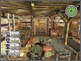 Oto pomieszczenie, w którym są jak również sporo innej broni - Misja 11 Tunnel Rats [03] - Conflict: Vietnam - poradnik do gry