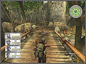 Po wyjściu na most i rozmowie z żołnierzami kończy się misja, a ładunki wybuchają - Misja 11 Tunnel Rats [05] - Conflict: Vietnam - poradnik do gry