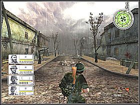 Zaczynamy centralnie pod lufami wroga - na szczęście po chwili już jest spokojniej - Misja 12 Bloody Hue [01] - Conflict: Vietnam - poradnik do gry